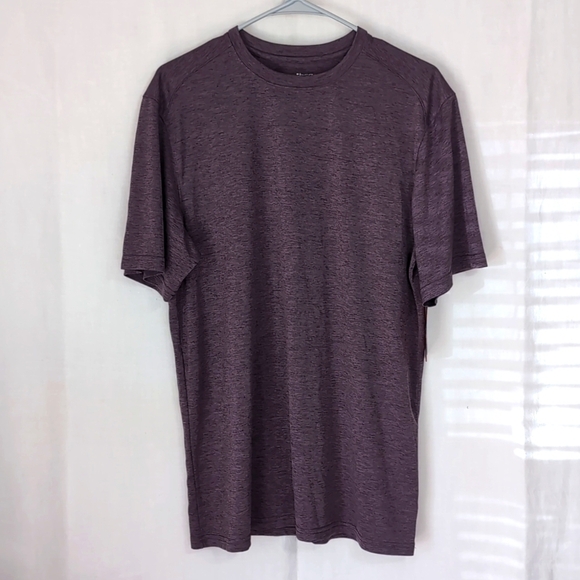 bcg Heathered Purple Training Tee Short Sleeve Sweat Wicking Size Medium NWT - Picture 1 of 4